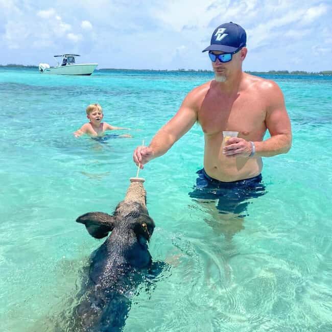 From Nassau: Swim with Pigs Safari - The Atlantis Tunnel cruise: the scenic warm-up that actually earns its time